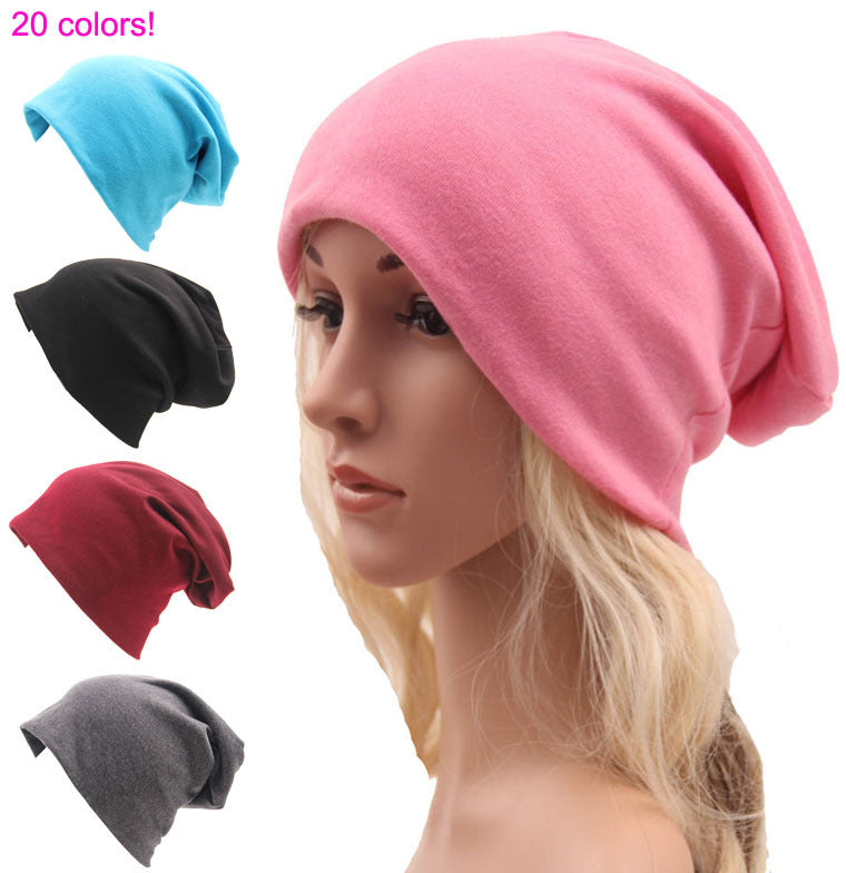 Wholesale Autumn and Winter Hip-hop Casual Loose Knit Cotton Hats